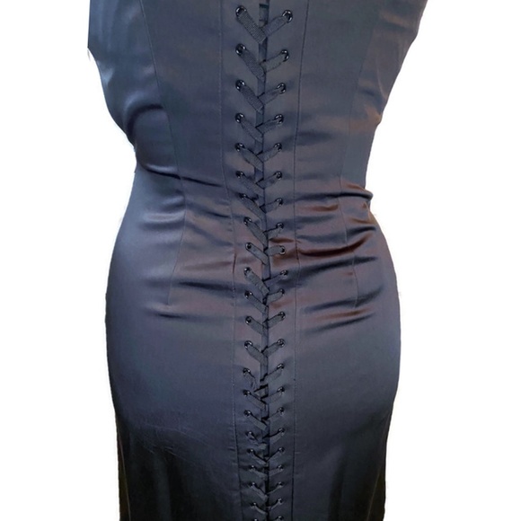 BCBG Little Black Dress Sz 2 - Picture 4 of 7